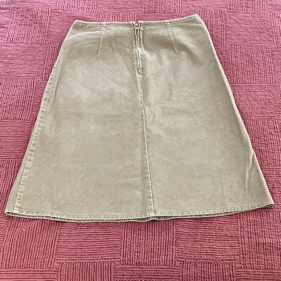 United Colors Of Benetton W31L25 Beige Midi Skirt women’s size 44 - Picture 10 of 13